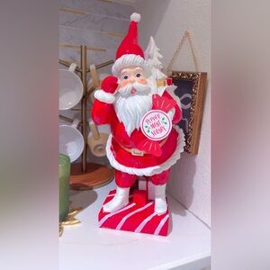 Santa claus about 12” tall